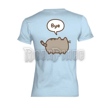 PUSHEEN - HI/BYE (BLUE) - Női póló - PH11053G