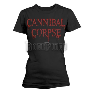 CANNIBAL CORPSE - DRIPPING LOGO - Női póló - PH10421G