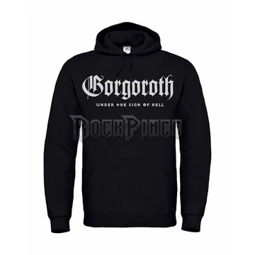 GORGOROTH - UNDER THE SIGN OF HELL (WHITE PRINT) - Kapucnis pulóver - SSRSHIRT013XXL