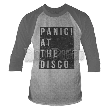 PANIC! AT THE DISCO - BLACK BOX - 3/4-es ujjú baseball póló - PH10787LSBXL