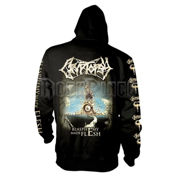 CRYPTOPSY - BLASPHEMY MADE FLESH - Cipzáras kapucnis pulóver - PH12695HSWZ