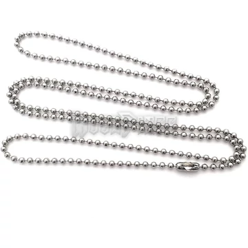 Ball Chain Silver - acél nyaklánc