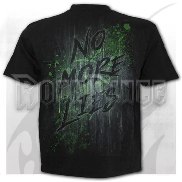 RIDDLER - NO MORE LIES - T-Shirt Black - G432M101