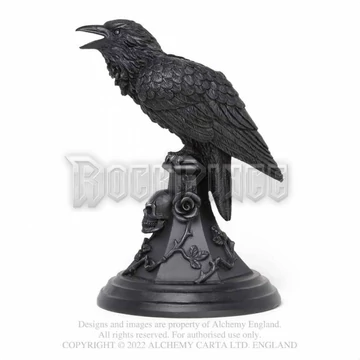 Alchemy - Poe&#039;s Raven - gyertyatartó V109