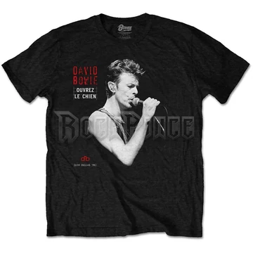 DAVID BOWIE - Dallas &#039;95 - unisex póló - BOWPTS04MB