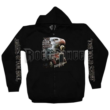 ZDR-1266 - unisex cipzáras kapucnis pulóver