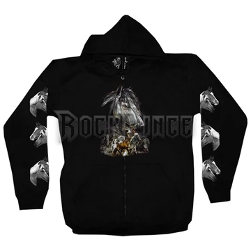 ZDR-1268 - unisex cipzáras kapucnis pulóver