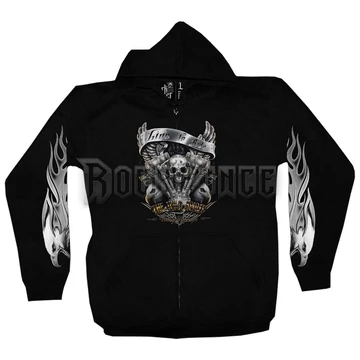 ZDR-1272 - unisex cipzáras kapucnis pulóver