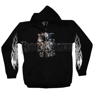 ZDR-1273 - unisex cipzáras kapucnis pulóver