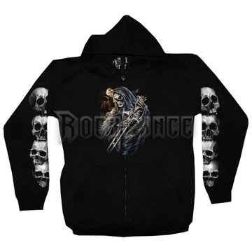 ZDR-1277 - unisex cipzáras kapucnis pulóver