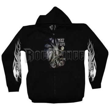 ZDR-1278 - unisex cipzáras kapucnis pulóver