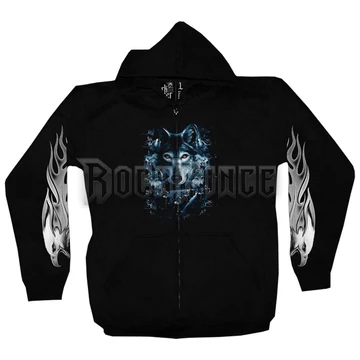 ZDR-1284 - unisex cipzáras kapucnis pulóver