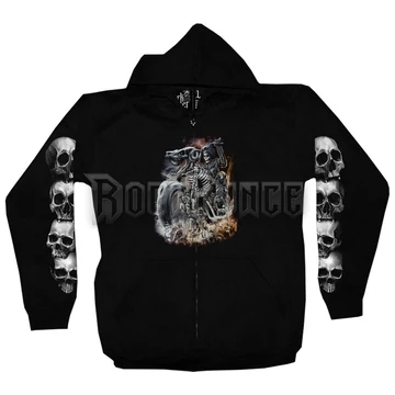 ZDR-1286 - unisex cipzáras kapucnis pulóver