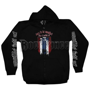 ZDR-1319 - unisex cipzáras kapucnis pulóver