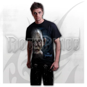 LOTR - GOLLUM - MY PRECIOUSSS - Front Print T-Shirt Black - G351M121