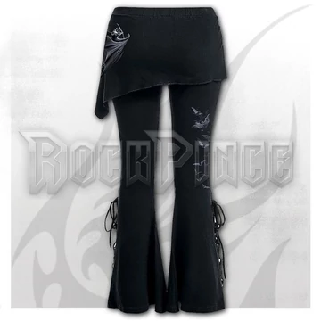 BAT&#039;S HEART - 2in1 Boot-Cut Leggings with Micro Slant Skirt - D108G459