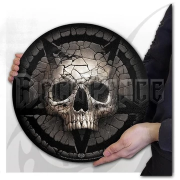 CRACKING UP - Glass Chopping Board (Circular) - E034A021