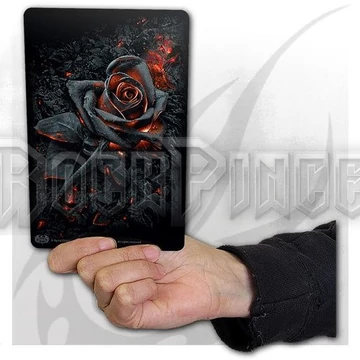 BURNT ROSE - Greet Tin Metal Cards - K048A071