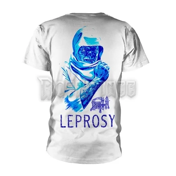 DEATH - LEPROSY POSTERIZED (WHITE) - unisex póló - KU108