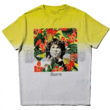 THE DOORS - FLORAL SQUARE - unisex póló - DOTS56MDD