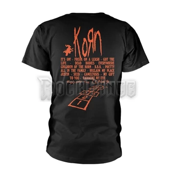 KORN - HOPSCOTCH FLAME - unisex póló - PHD12809