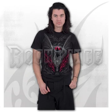 HOD - DRAGON EYE - Front Print T-Shirt Black - G552M121