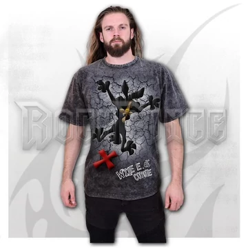 COYOTE - MISSED THE SPOT - Acid Wash T-Shirt - G507M148