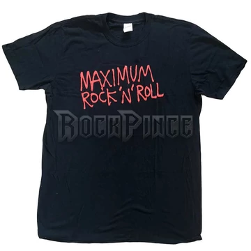 Primal Scream - Maximum RnR - unisex póló - PSCTS03MB