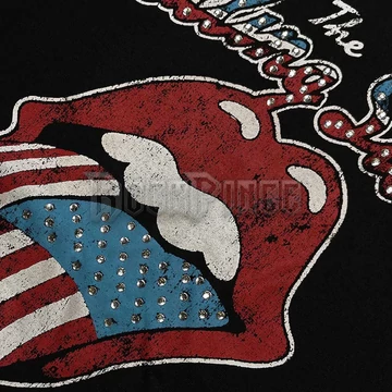 The Rolling Stones - USA Tongue (Diamante) - unisex póló - RSTS193MB