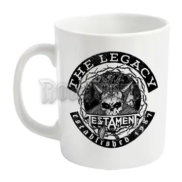 TESTAMENT - THE LEGACY (WHITE) - bögre - PHMUG756