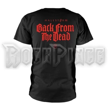 HALESTORM - BACK FROM THE DEAD ALBUM - unisex póló - PHD12967