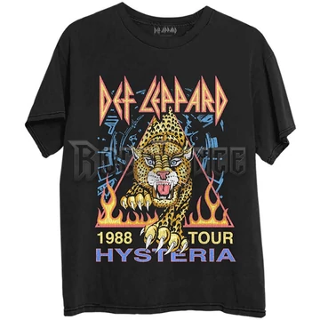 DEF LEPPARD - HYSTERIA &#039;88 - unisex póló - DEFLTS24MB