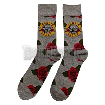 Guns N' Roses - Bullet Roses - unisex boka zokni (egy méret: 40-45) - GNRSCK09MG