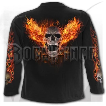 ROCKING THE DEAD - Longsleeve T-Shirt Black - T218M301