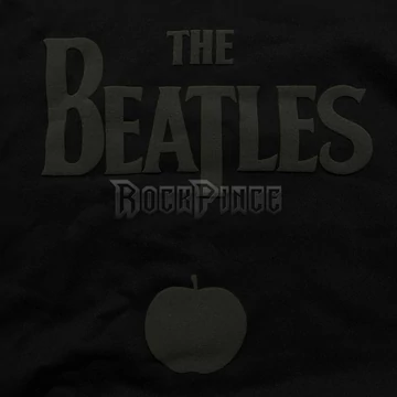 The Beatles - Drop T Logo &amp; Apple - unisex kapucnis pulóver - BEATHD481MB