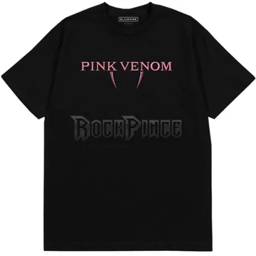 BlackPink - Pink Venom Logo - unisex póló - BPTS12MB