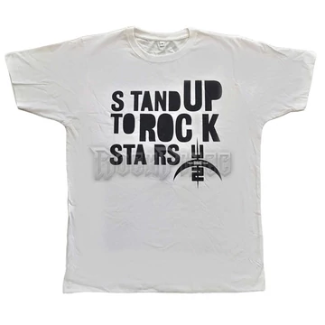 U2 - 360 Degree Tour 2009 Stand Up to Rock Stars - unisex póló - U2TOURTS48MW