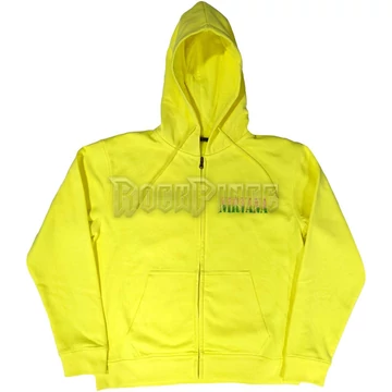 Nirvana - Sorbet Ray Happy Face - unisex cipzáras kapucnis pulóver - NIRVZHD16MNY