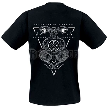 Bullet For My Valentine - Venom - Dual Snakes - UNISEX PÓLÓ