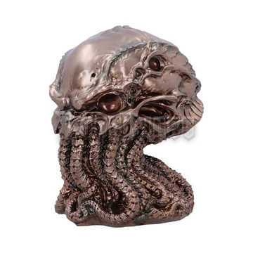 Bronze Cthulhu Skull - szobor - B6151W2