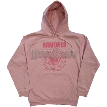 Ramones - Pink Hey Ho Seal - unisex kapucnis pulóver - RAHD10MP