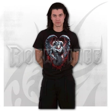 SOLEMN VOW - Front Print T-Shirt Black - K102M121