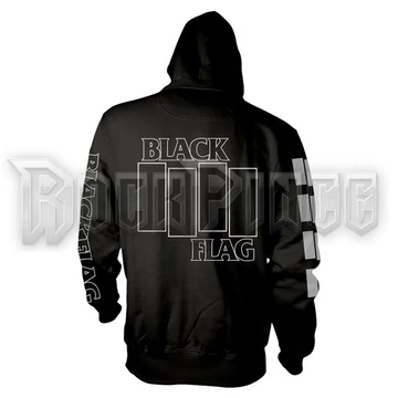 BLACK FLAG - LOGO - kapucnis pulóver - PH13149HSW