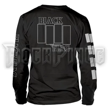 BLACK FLAG - LOGO - hosszú ujjú póló - PH13149LS