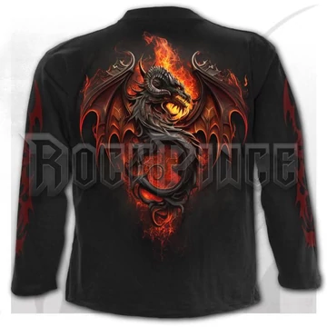 INFERNAL DUEL - Longsleeve T-Shirt Black - L060M301