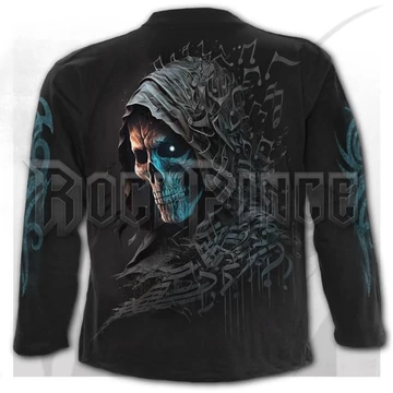 MIDNIGHT BLUES - Longsleeve T-Shirt Black - T222M301