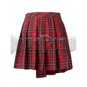 AVELINA RED TARTAN - szoknya KW135/RD