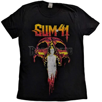 Sum 41 - Order In Decline Tour 2020 Candle Skull - unisex póló - SUMTS05MB