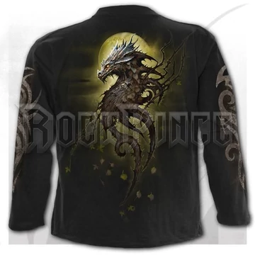 OAK DRAGON - Longsleeve T-Shirt Black - L061M301