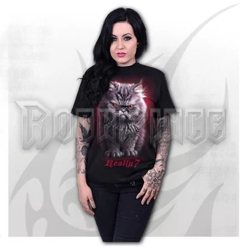 ANGER MANAGEMENT - Front Print T-Shirt Black - D114M121